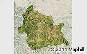 Satellite Map of Kardzali, lighten