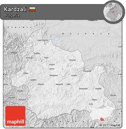 Silver Style Map of Kardzali
