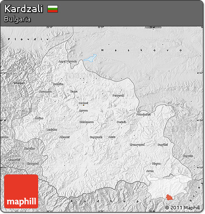 Silver Style Map of Kardzali