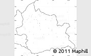 Blank Simple Map of Kardzali, no labels