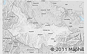 Silver Style 3D Map of Kjustendil