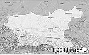 Gray 3D Map of Lovec