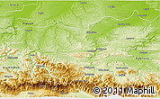 Physical 3D Map of Lovec