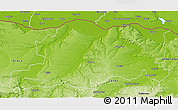 Physical 3D Map of Pleven