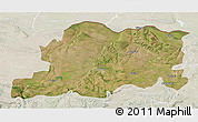 Satellite 3D Map of Pleven, lighten