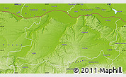 Physical Map of Pleven