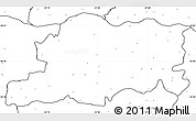 Blank Simple Map of Pleven, no labels