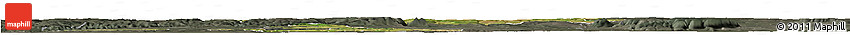 Satellite Horizon Map of Razgrad, darken, semi-desaturated