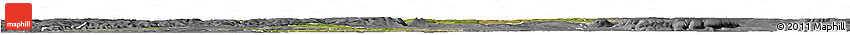 Satellite Horizon Map of Razgrad, desaturated