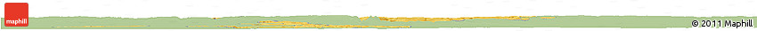 Savanna Style Horizon Map of Razgrad, single color outside
