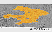 Political Panoramic Map of Razgrad, desaturated