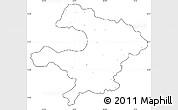 Blank Simple Map of Razgrad, cropped outside, no labels