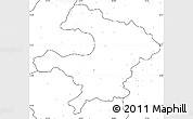 Blank Simple Map of Razgrad, no labels