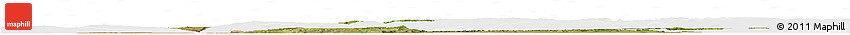 Satellite Horizon Map of Ruse, single color outside