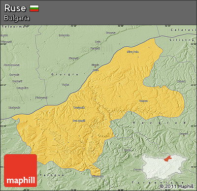 Savanna Style Map of Ruse