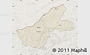 Shaded Relief Map of Ruse, lighten