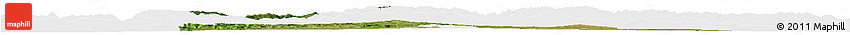 Satellite Horizon Map of Targoviste, single color outside