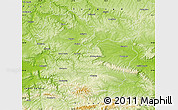 Physical Map of Targoviste