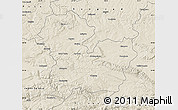 Shaded Relief Map of Targoviste