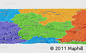 Political Panoramic Map of Targoviste