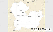 Classic Style Simple Map of Targoviste