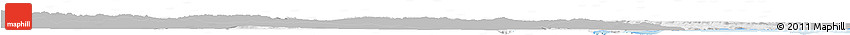 Gray Horizon Map of Varna, single color outside