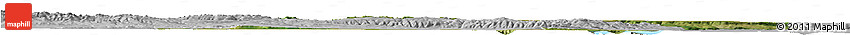 Satellite Horizon Map of Varna, lighten, desaturated