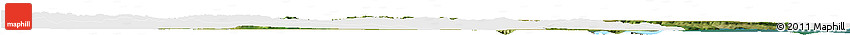 Satellite Horizon Map of Varna, single color outside