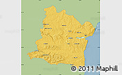 Savanna Style Map of Varna, single color outside