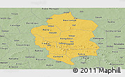 Savanna Style Panoramic Map of Bam