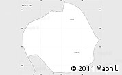 Silver Style Simple Map of Rollo