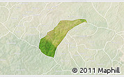 Satellite 3D Map of Toece, lighten