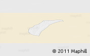 Classic Style Panoramic Map of Toece, single color outside