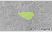 Physical 3D Map of Dissin, desaturated