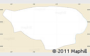 Classic Style Simple Map of Dissin, single color outside