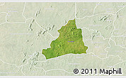 Satellite 3D Map of Dolo, lighten