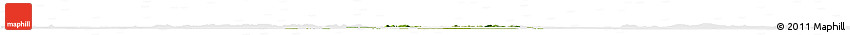 Satellite Horizon Map of Dolo, single color outside