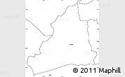 Blank Simple Map of Dolo