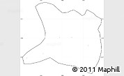 Blank Simple Map of Koti, cropped outside, no labels