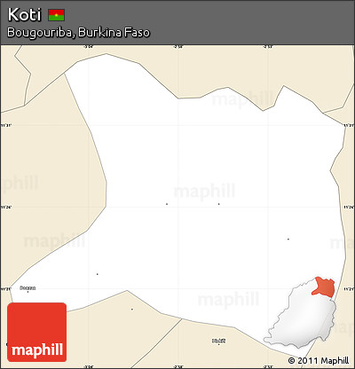 Classic Style Simple Map of Koti