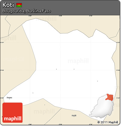 Classic Style Simple Map of Koti