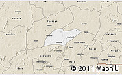 Classic Style 3D Map of Oronkua
