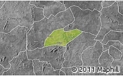 Satellite 3D Map of Oronkua, desaturated