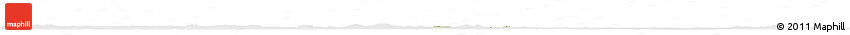 Satellite Horizon Map of Oronkua, single color outside