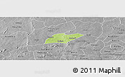 Physical Panoramic Map of Oronkua, desaturated