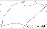 Blank Simple Map of Oronkua, no labels
