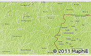 Physical 3D Map of Zambo