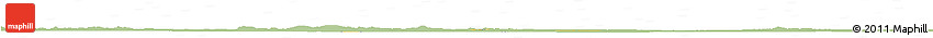 Savanna Style Horizon Map of Zambo, single color outside