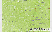 Physical Map of Zambo