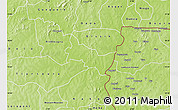 Physical Map of Zambo